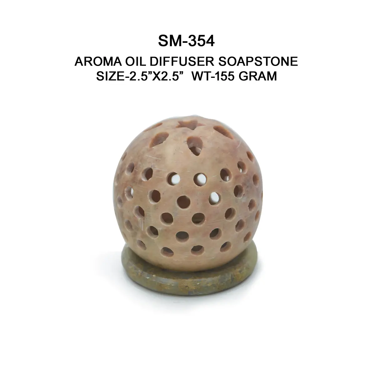 AROMA OIL DIFFUSER SOAPSTONE